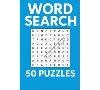Word Search Puzzle Book: 50 Puzzles: 50 Mixed Puzzles - Medium Difficulty