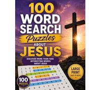 Word search puzzle book about Jesus: 100 puzzles more than 1000 words (Christian Activity Books)