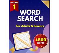 Word Search Puzzle Book for Adults: 100 Challenging Word Find Puzzles for Brain Training, Relaxation, and Focus: Large Print Word Search Puzzles with ... Relief Brain Games for Adults and Teens
