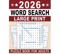 Word Search Puzzle Book for Adults Large Print: Large Print Puzzle Book for Adults With Entertaining Themes and Relaxing Activities