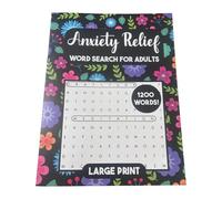 Word Search Puzzle Book for Adults & Teens - 1200 Words Large Print Easy to Read Brain Teaser Book for Beginners & Seniors