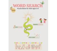 Word Search Puzzle Book for Kids Ages 5-9: Find 500+ Sight Words in This Fun and Educational Shaped-Puzzle Activity Book for Boys and Girls, Word Search Puzzles Gift Ideas for Kids
