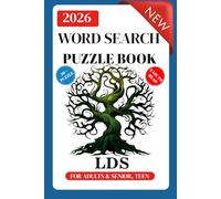 Word Search Puzzle Book - LDS: Word Search Puzzles with Easy to Read Print about LDS | 6x9 inches, 113 pages | 50+ Puzzles... Gift for Vacations, Holidays and Relaxation