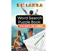 Word Search Puzzle Book: Sri Lanka Edition: Fun Puzzles for Tourists, Adults, Teens, and Seniors