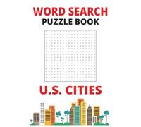 Word Search Puzzle Book: U.S. Cities