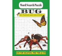 Word Search Puzzle - Bug: Buzzing Crawling Fun [6x9 inches,110 pages] 50+ puzzles