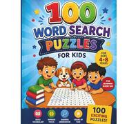 Word search puzzle for kids 4-8: Fun and Easy Word Search Puzzles to Boost Vocabulary, Focus and Thinking Skills