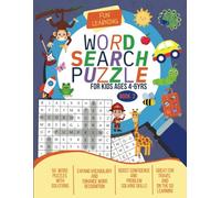 Word Search Puzzle Fun for Kids Ages 4-6: Puzzle Activity Book for children 4-6, Strengthen Phonics, Vocabulary, and Fine Motor Skills.