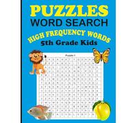 Word Search Puzzle: High Frequency Word Search for 5th Grade