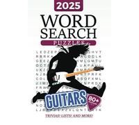Word Search Puzzles 2025 Edition: Guitars Themed Rock and Metal
