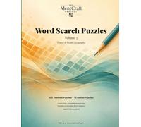 Word Search Puzzles Volume 3: Travel & World Geography