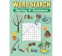 Word Search Spring & Summer: Large Print Word Find Puzzles