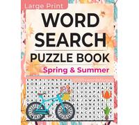Word Search Spring & Summer: Spring and Summer Themed word Puzzle for Teens, Adults and Seniors. Great activity for the mind, very relaxing and fun.