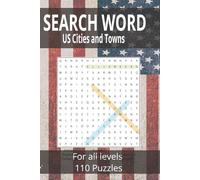 WORD SEARCH US CITIES AND TOWNS: Find Your Way Across America-One Word at a Time
