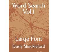 Word Search Vol.1: Large Font