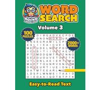 Word Search Volume Three: Professor Rocko Puzzle Books - 100 Fun and Challenging Puzzles for Adults (Professor Rocko Puzzle Books: Word Search)