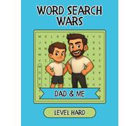 Word Search Wars: Dad & Me - Level Hard: Two Player | Ages 10+ | Fathers & Kids Activity Book | Tougher Word Challenges | Race, Solve, Compete | Screen-Free Fun