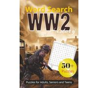 Word Search WW2 History: Word Search Puzzle Book with easy to read print about WW2 and more. | 6x9 inches, 110 pages | 50+ puzzles. A thoughtful gift ... enthusiasts, veterans' families, retirees.