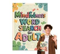 Word Searches - Relaxing Senior Puzzle Game, Funny Word Search Book for Adults | Stress Puzzle, Over 400 Word Search Challenges, Brain Exercise