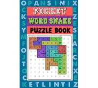 Word Snake Puzzle Book: A Small-Sized Word Search Book For Pocket, Purse, And Travel