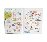 Word Talking Book, Language Practice Book, Interactive Speaking Device for English Word Learning for Young People Develops Vocabulary