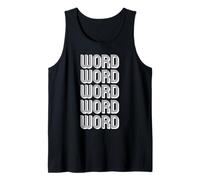 Word Tank Top