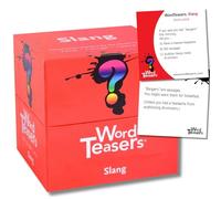 Word Teasers - Slang - British, Irish, & Australian Slang Vocabulary Flashcards - Fun Trivia Game for Families & Conversation Starters - 150 Questions