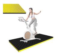 WORDFUN Heavy Duty Exercise Equipment And Treadmill Mats, Prevents Floor Damage, 2.5cm Thick AntiFatigue Floor Mat, Noise Reduction/AntiVibration/Non-Slip/High Density