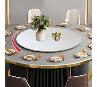 WORDFUN Large Lazy Susan For Dining Table, 360° Wood Serving Tray, Round Serving Plate Tabletop Rotating Tray, Smooth Rotation Swivel Base, For Family Gatherings, Banquets, And Weddings(D,70cm-28in)