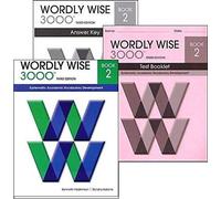 Wordly Wise 3000 Grade 2 SET (3 Books) - Student, Answer Key and Tests