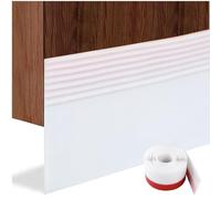 wordmouk Large Gap Door Draft Stopper 36mm Draft Excluder Self Adhesive Under Doors Windows Blocker for Interior and Exterior Seal Strip Sweeps Weatherproof Dust Waterproof Snowproof Bug, Total 2m
