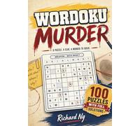 Wordoku Murder: 100 Detective Puzzle Cases for Adults with 400 Letter Sudoku Grids, Full Solutions, Brain Training, and Screen-Free Mystery-Solving Fun