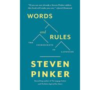 Words and Rules: The Ingredients Of Language by Steven Pinker (English) Paperbac
