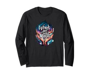 Words Are My Magic Writer Author Poet Design Long Sleeve T-Shirt