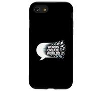 Words Create Worlds Creativity Quote Case for iPhone SE (2020) / 7/8