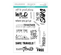 Words for the Wild Clear Stamp Set by Josh Griffiths Studio