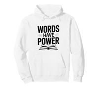 Words Have Power Inspirational Bible Quote Pullover Hoodie