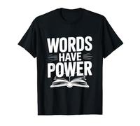 Words Have Power Inspirational Bible Quote Value Graphic T-Shirt