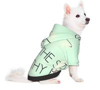 Words Kind Scriptures Text Scripture Healing Dog Hoodie, Winter Warm Stretchy Pet Sweater for Small Medium and Large Dogs XX-Large