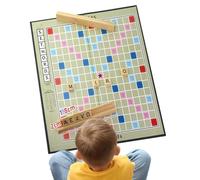 Words Learning Board Chess - Antique Style Educational Chess Game, Fun Spelling and Vocabulary Activity for Family Game Nights, Parent-Child Interaction, Classroom and Travel-Friendly Board