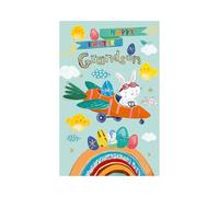 Words 'n' Wishes Easter Card for a Lovely Grandson, 21.7 x 14.4 cms, FSC Certified and Multi-Coloured