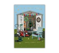 Words 'n' Wishes Father's Day Card for Dad, Sentimental Card for Father's Day, 23.5 x 16.5 cm,