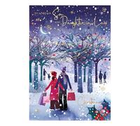 WORDS 'N' WISHES Son & Daughter-in-Law Christmas Card | Lit Woods Design