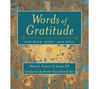 Words Of Gratitude Mind Body & Soul