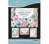 Words of Hope - Encouragement Greeting Cards - KJV Scripture - (Box of 12)