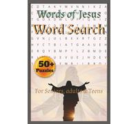 Words of Jesus Word search Puzzle Book: Word searches with easy-to-read print about Words of Jesus, Bible Words, more 6 x 9 inches, 110 pages | 50+ Puzzles, great for Vacations, presents or Freetime