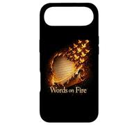 Words on Fire Burning Scroll Birds Fantasy Writer Poet Case for iPhone Air