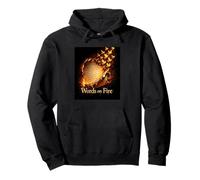 Words on Fire Burning Scroll Birds Fantasy Writer Poet Pullover Hoodie