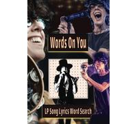 Words On You LP Song Lyrics Word Search: Easy To Read Print for fans of LP