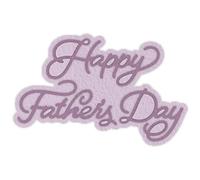 Words Phrases Happy Father's Day Cutting Dies Alphabet Letters Metal Cutting Dies for DIY Decorative Embossing Photo Album Card Making, Scrapbooking Supplies